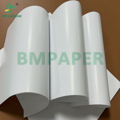 8.5 x 17 polegadas 70 gramas 80 gramas Offset Impressão de papel de arte revestido de um lado para folhetos