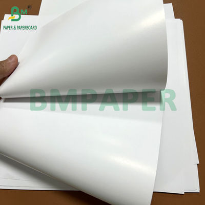 8.5 x 17 polegadas 70 gramas 80 gramas Offset Impressão de papel de arte revestido de um lado para folhetos
