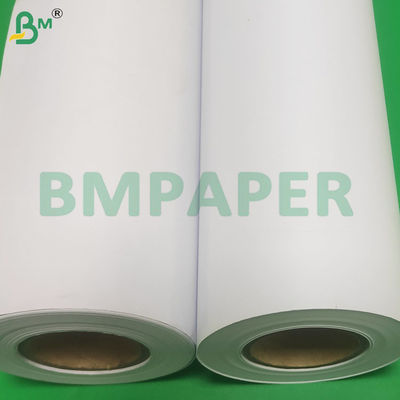 2 polegadas Core tamanho 80gm branco CAD Plotter papel rolos para impressão