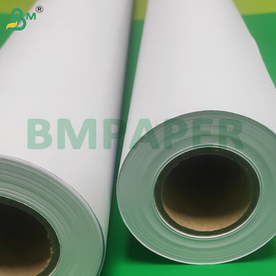 2 polegadas Core tamanho 80gm branco CAD Plotter papel rolos para impressão