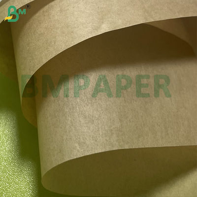 40gm 50gm Kit imprimível 7 Brown Grade Food Paper Greaseproof Grease resistent Para embalagem de hambúrguer
