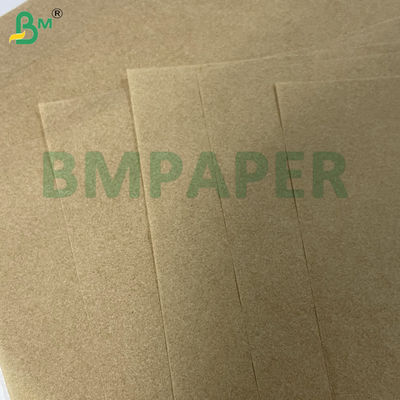40gm 50gm Kit imprimível 7 Brown Grade Food Paper Greaseproof Grease resistent Para embalagem de hambúrguer