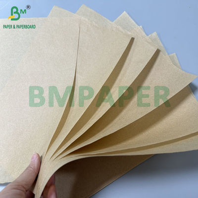 38gm 40gm Papel à prova de gordura revestido com cera para embalagem de fast food 8,5 x 11 polegadas