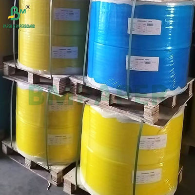 Impressão offset 52gsm 55gsm 58gsm 60gsm Imagem azul NCR Papel de cópia em rolo