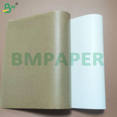 Folhas de papel revestidas de silicone resistentes ao calor de 30 gm para embalagens de alimentos