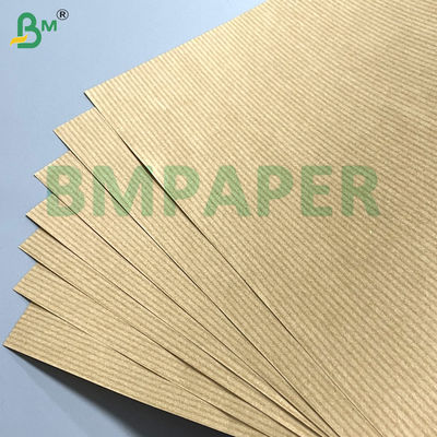 60gm Papel Kraft Liso de Um Lado Bruno Brilhante Atrasado Para Embalagem de Alimentos Artesanato / DIY