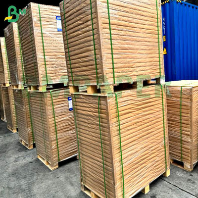 60gm Papel Kraft Liso de Um Lado Bruno Brilhante Atrasado Para Embalagem de Alimentos Artesanato / DIY