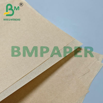 Papel de hambúrguer não branqueado compostável para embalagens alimentares