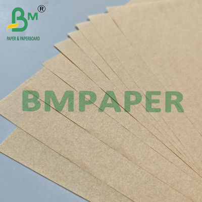 Papel de hambúrguer não branqueado compostável para embalagens alimentares