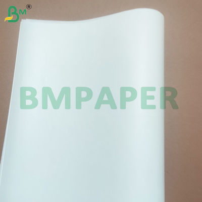 Folhas de papel revestidas de silicone de lado duplo de 30 a 80 g para embalagens de alimentos