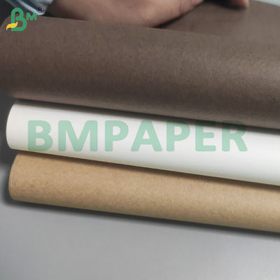 40 gm Kit 3 folhas de papel branco à prova de gordura para embalagem de hambúrgueres