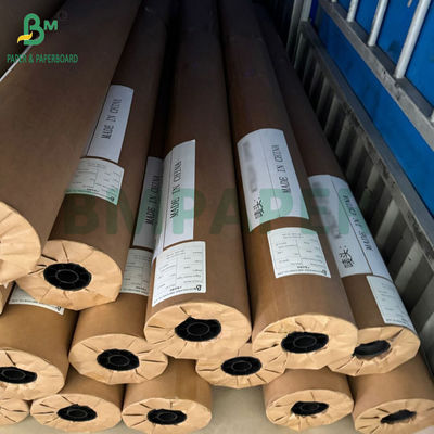 40g - 80g Papel branco de marcação de gráficos para padrões têxteis 72" Largura x 400 metros comprimento