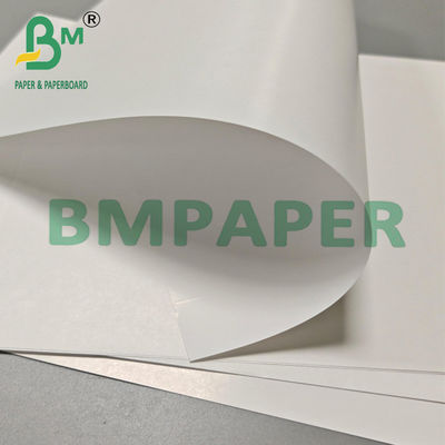80gm Alta brancura Semi-brilhante Bateria de etiqueta de papel matéria-prima 72 x 102
