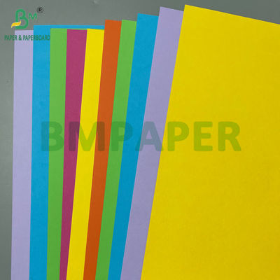 150GSM 180GSM 230GSM Papel Bristol de cor não revestido de ambos os lados para impressão offset