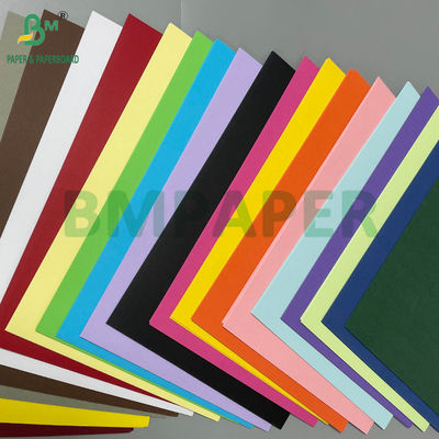 150GSM 180GSM 230GSM Papel Bristol de cor não revestido de ambos os lados para impressão offset