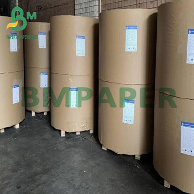 50gm Fibras Virgens Branqueadas em Máquina Papel Kraft Glaceado Para Saco de Compras