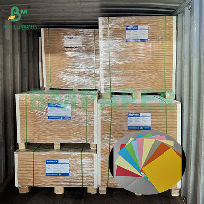 80gm 120gm Cor Papel sem revestimento de madeira para arte Origami e notas adesivas