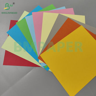 100gm 180gm 230gm Papelão de cores brilhantes estável para álbum de cores
