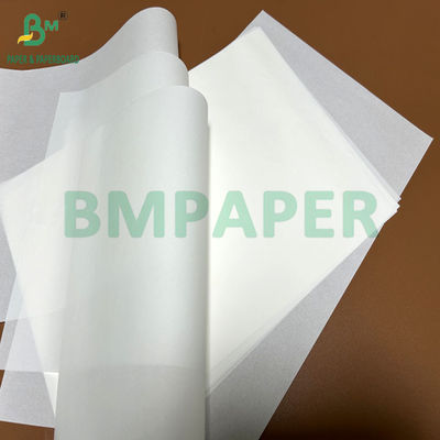 35 gramas 40 gramas Papel à prova de gordura de cor branca para embrulhar fast food 20 x 26 cm