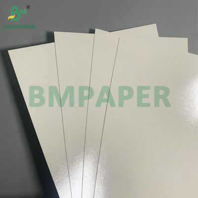 Cartão de papel branco revestido de PET resistente ao calor de 315 gm para fabricação de recipientes de alimentos