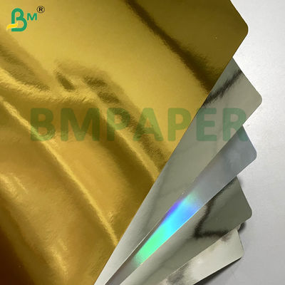 300gsm Printability Scratch - Resistant  Luxury Metallic Paperboard for Gift Boxes Cosmetic packaging