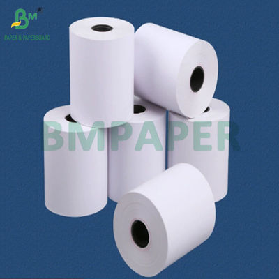 50gsm 55gsm 80x80mm  ATM Thermal Paper Roll For Bank POS
