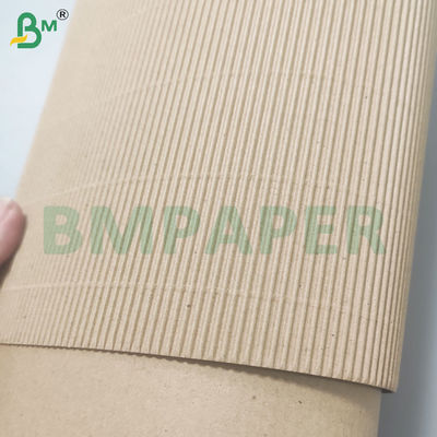 2.5 mm Folhas de papel corrugado de duas camadas B de flauta marrom para caixas