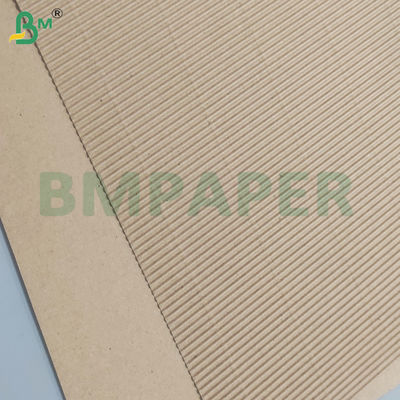 2.5 mm Folhas de papel corrugado de duas camadas B de flauta marrom para caixas