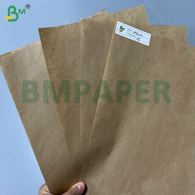Papel Kraft Marrom Expansível 80gsm 90gsm Para Embalagem de Farinha Bgas 800mm 900mm
