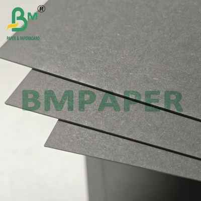Papel preto reciclado sólido de 300 g de espessura para capa de livro 889*1194 mm