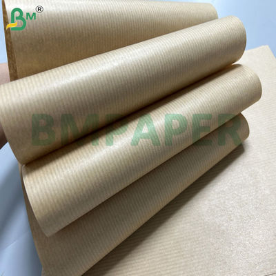 Papel Kraft Listrado de Grau Alimentício 50gsm 60gsm 80 x 1100mm Para Embalagem de Alimentos