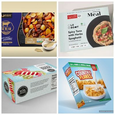 Papel para embalagem de alimentos congelados de alta rigidez 275gsm + 15g PE revestido 635 X 902mm