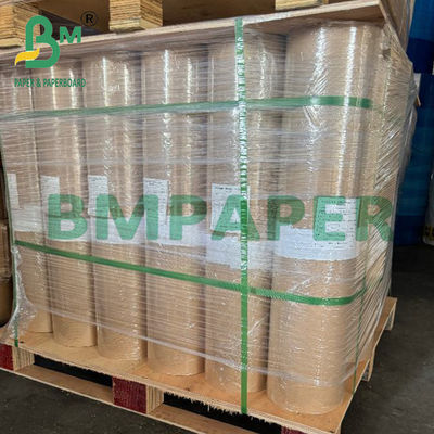 Papel de entrelaçamento Kraft de pasta de madeira branca para alumínio de aço de vidro