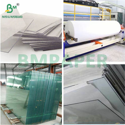 Anti-ferrugem 28g 36g Rolo de papel branco ultrafinos para entrelaçamento de vidro PV