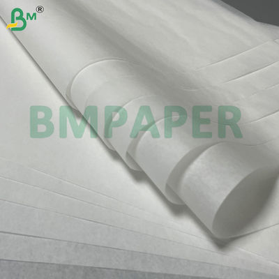Papel Glassine Branco de 28gsm de Alta Translucidez e Sem Fiapos para Juntas Industriais e Proteção Eletrônica