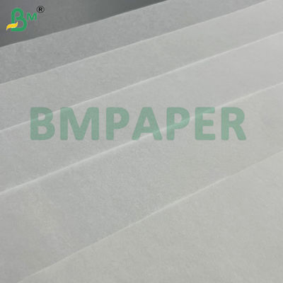 Papel de entrelaçamento de alta flexibilidade Branco de aço inoxidável de 28 gramas