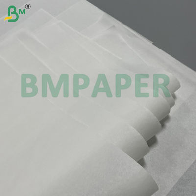 Papel de entrelaçamento de alta flexibilidade Branco de aço inoxidável de 28 gramas