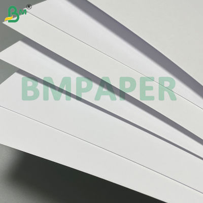 Cartão SBS branco liso de alta resistência à tração 420gsm 450gsm, cartão virgem não revestido de duas faces para caixas de embalagem e livros de arte
