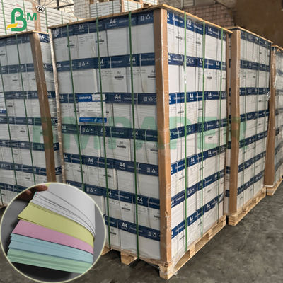 Folha de Papel Carbono NCR 60g 75g para Formulários Tamanho Carta Imagem Preta