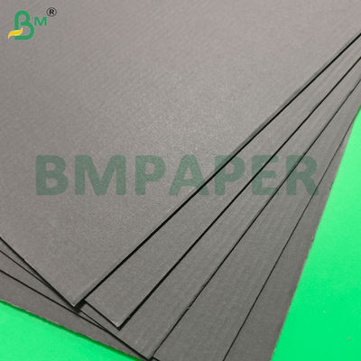 110+110+110gm Folhas de papel ondulado preto de parede única