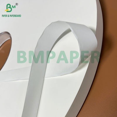 Bobinas de Papel Kraft de Polpa de Madeira Natural 28grs 29mm 33mm Para Envolver Palhinhas