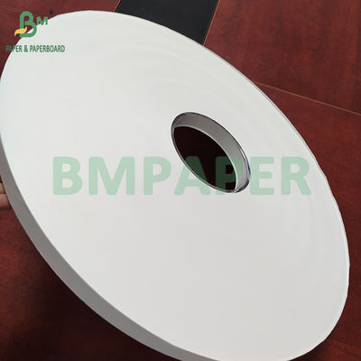 Rolo de papel para embrulho de palhinhas biodegradável 25gsm 28gsm Segurança alimentar 22-50mm
