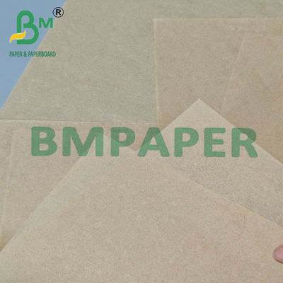 Kit 10 Papel de Embrulho Antiaderente Não Branqueado Resistente a Gordura 30gsm 40gsm 65gsm