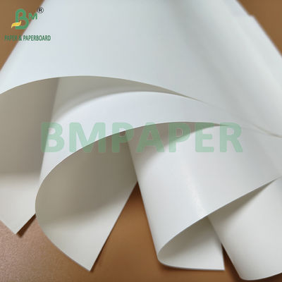 Papel de 60 a 80 gramas de resistência húmida branco liso revestido de um lado para a fabricação de rótulos de cerveja