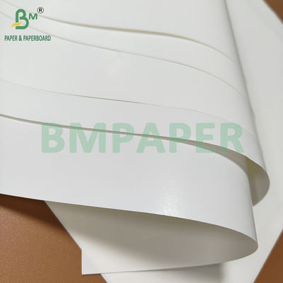 Papel de 60 a 80 gramas de resistência húmida branco liso revestido de um lado para a fabricação de rótulos de cerveja