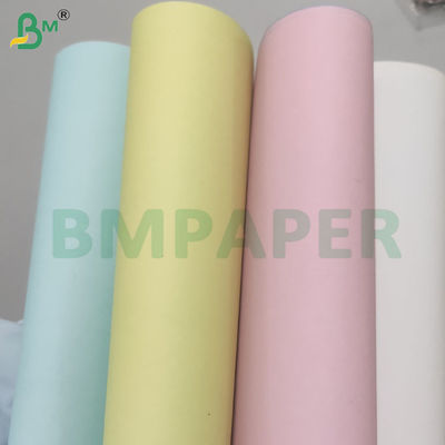 80gm Tamanho da letra NCR Copia papel rolos CF CB CFB Imagens pretas