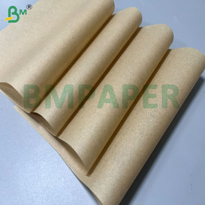 Papel de sanduíche resistente a gordura castanho para embalagem de alimentos 18x18"