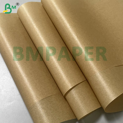 40g Papel de Silicone Kraft Branco Castanho Revestido com Silicone de Segurança Alimentar para Forros de Cozedura Forno