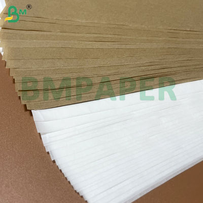 40g Papel de Silicone Kraft Branco Castanho Revestido com Silicone de Segurança Alimentar para Forros de Cozedura Forno