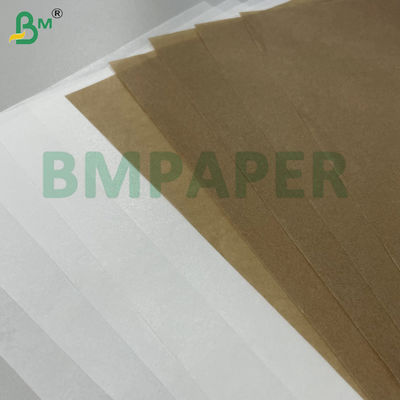 Papel Kraft Antiaderente e à Prova de Gordura com Revestimento de Silicone 45gsm 50gsm Para Forro de Palete Churrasco